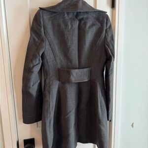 Zara Charcoal Trench Coat